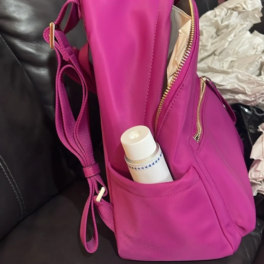 MWT Kate Spade Baja ROSE , beautiful backpack . ๐ measurements on pictures - Picture 12 of 15